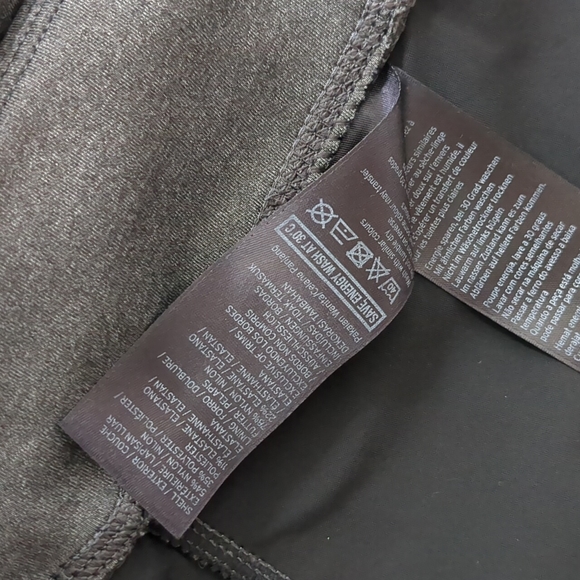 Ivy park leggings, dual inner shorts layer, grey, XS - Picture 5 of 6